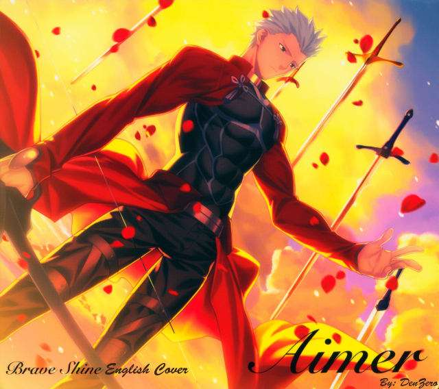 Fate Stay Night Unlimited Blade Works Op2 Brave Shine English Cover Denzero Projects